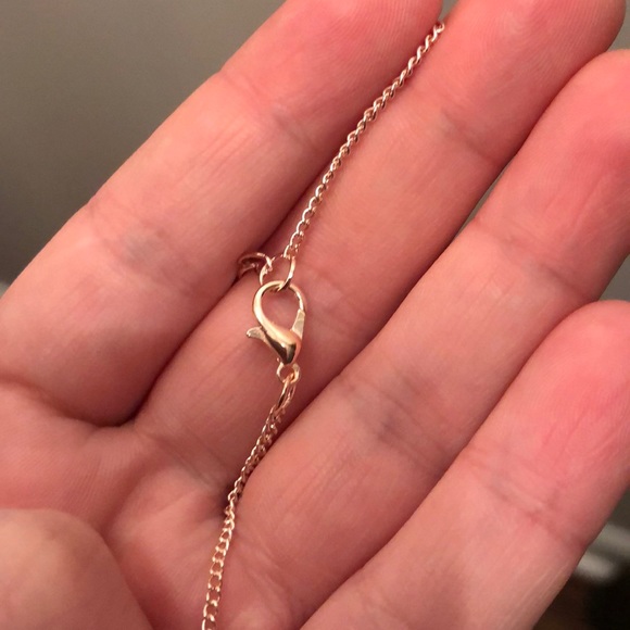 New Gold Circular Disc Necklace - Picture 2 of 2